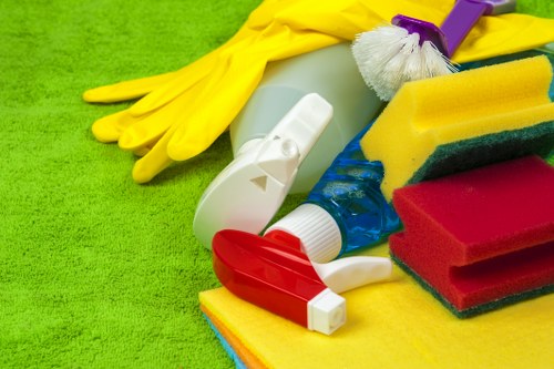 Deep upholstery cleaning removing stains from a fabric sofa